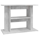 Akvariumstativ Betonggrå 80X35X60 cm Konstruert Tre