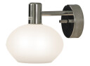 Other Brand Elba Vegglampe IP44/IP23 - Krom/Hvit