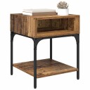  Nattbord Gammelt tre 40 x 40 x 50 cm Konstruert tre