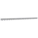  Erstatningsstoff for markisekappe antrasitt og hvit stripe 4,5m 367789