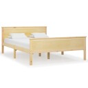 vidaXL Sengeramme heltre furu 140x200 cm