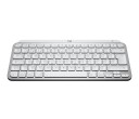 Logitech MX Keys Mini For Mac Wireless Keyboard - Pale Grey - UK - Tastatur - Engelsk - Storbritannia - Grå