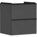Hansgrohe Xelu Q servantskap 58 x 49,5 cm, matt grå