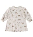 Joha Kjole Lys Beige m. Husdyr Joha 80 Kjole