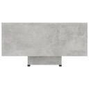 vidaXL Salongbord betonggrå 85x55x31 cm sponplate