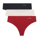 Calvin Klein Invisibles 3 Pack string multi XS