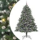  Kunstig juletre grønn 140 x 140 x 210 cm PVC og plast og stål