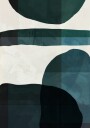 Calm Abstract Flow Plakat / 40x50