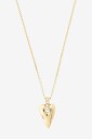 Edblad   Halskjede Amore Sparkle Necklace S Gold   Gull