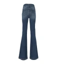 Elisabetta Franchi Dame Jeans Blå W29,