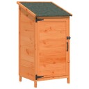 vidaXL Hagehus Brun 59,5 x 56 x 113,5 cm Massiv Furu Tre