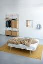 Forlengbar Seng Med Ribber 90 180 cm Sand