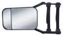 Carpoint Luxury Dobbelt bilspeil   21cm   Sort