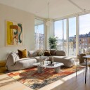 Flatvevd teppe   Bechar rød/multi Størrelse: 190 x 280 cm