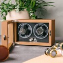 Mulhouse Watch Winder 1 klokke Brun Tre KXD0716 - Unisex - Wood