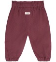 Blå Pants Woven W. Lining   Burgundy   80
