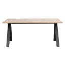 Rowico Home   Spisebord Carradale 100 x 100 cm   Brun