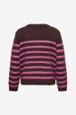 Only Carmakoma   Kardigan Carmaggie Ls Baseball Neck Cardi Kn   Brun