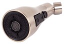 Noveen XL1078 Perlator dusjhode - nikkel, 360Â° rotasjon, justerbar vannspray