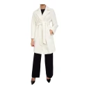 Max Mara Dame Frakker Hvit L,