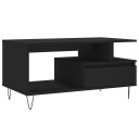  Salongbord svart 90x49x45 cm konstruert tre 8721012113329