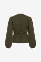 Vila   Kardigan Vikehla L/S Belt Knit Cardigan/Pb   Grønn