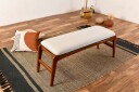 Touch Sittekrakk 120 cm   Valnøtt/Cream