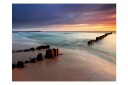 Fototapet Strand Soloppgang 350x270 - Artgeist sp. z o. o.