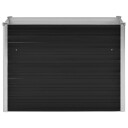 vidaXL Høybed antrasitt 100x40x77 cm galvanisert stål