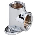 Viega Platealbue Forkrommet 1421 3/4"