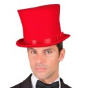 Widmann Høy hatt rød One size 25708