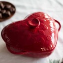 Seasons Love Collection Ildfast Hjerteform m/Lokk 31cm Rød