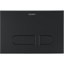 Duravit A1 Betjeningsplate, Matt Sort