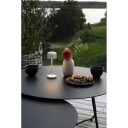 Konstsmide Lille mini Bordlampe LED USB Sandfarget 2200K/2700K dimbar
