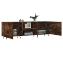 vidaXL TV-benk røkt eik 150x30x50 cm konstruert tre 8720845426781