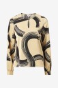 Vero Moda - Bluse vmGusa LS O-neck Top - Natur