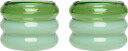 Design Letters Bubble telysholder Ø5,6 cm 2 pakning Green milky green