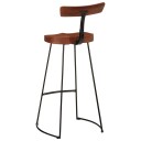  Barkrakker 2 stk 49x43x103 cm heltre mango 8721102922206