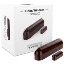 Fibaro dør- og vindussensor, mørkebrun