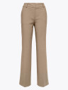 Selected Femme Rita Mid Waist Wide Pant Beige 42/32