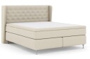 Select No 6 Komplett Sengepakke 180x200 Fast Lateks/Memory   Beige/Sølvben