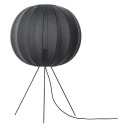 Made By Hand - Knit-Wit 60 Round Gulvlampe Medium Svart