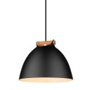 Halo Design Copenhagen ÅRHUS pendel Ø24 E27, svart / tre