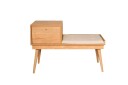 Botkins Skoskap 105 cm   Eik/Krem