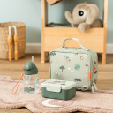 Done By Deer Straw Bottle Tiny Trails Green 280ml Green Ø7x H 15cm