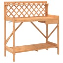  Pottebenk med espalier brun heltre gran