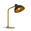 Dyberg Larsen Futura Bordlampe Liten Sort/ Messing