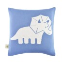 Økologisk bomullsputetrekk med navn. TRICERATOPS