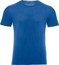 Aclima Men's LightWool T-shirt Round Neck Blå L Man