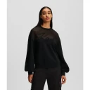Karl Lagerfeld Dame Gensere & Hettegensere Svart L,